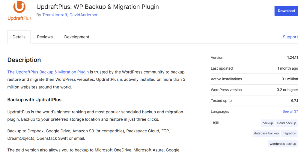 Migration Plugin